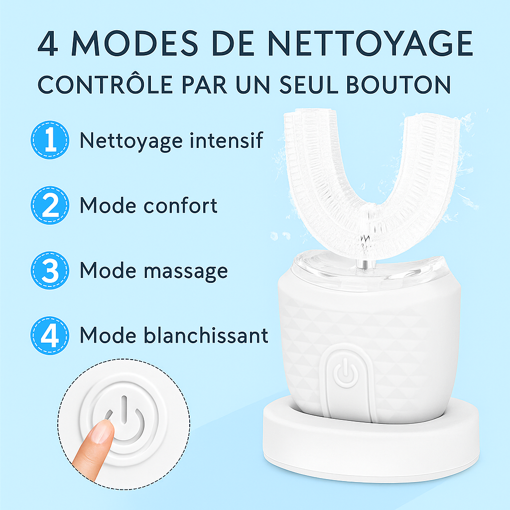 Brossage Intelligent & Blanchiment Tout-en-Un