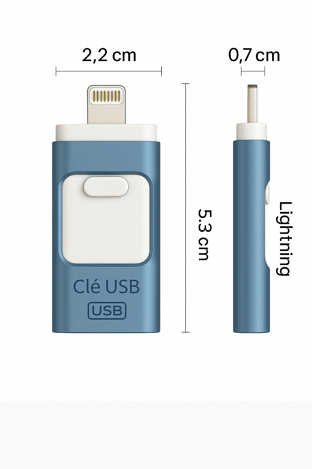 Clé USB 4 en 1