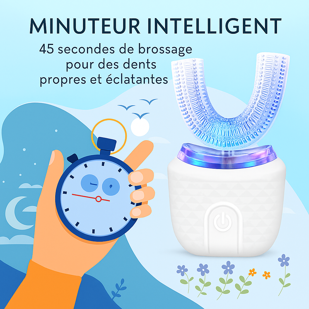 Brossage Intelligent & Blanchiment Tout-en-Un