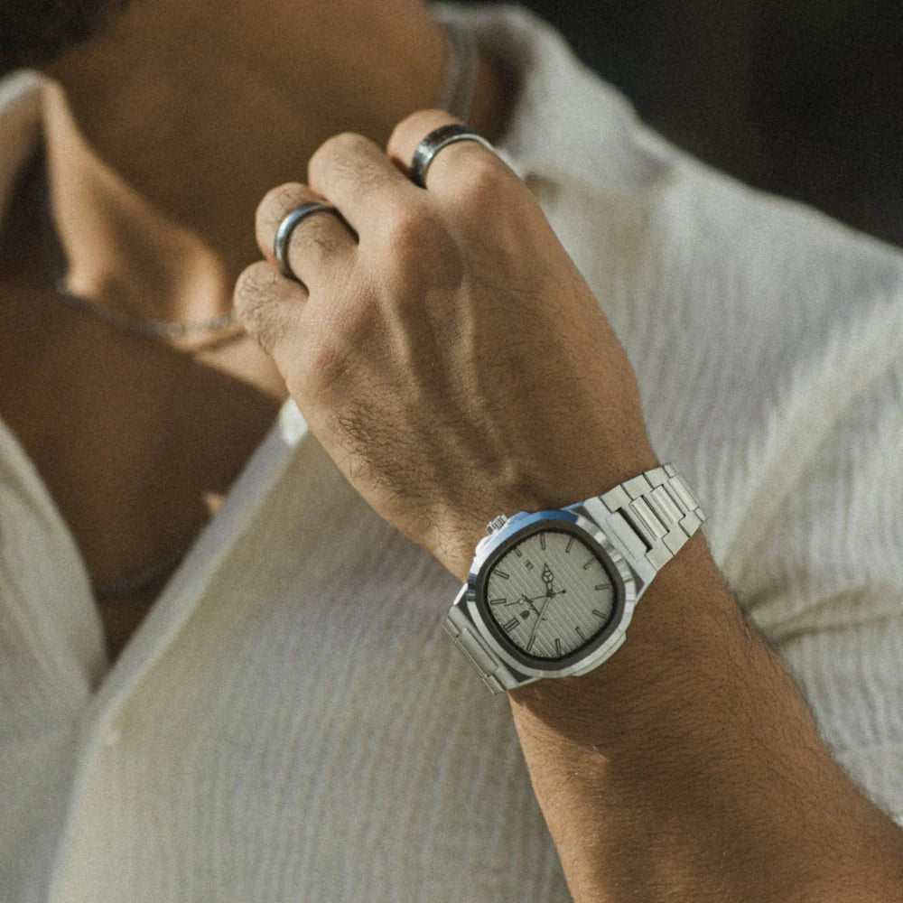 Montre Prestige Acier – Élégance Intemporelle