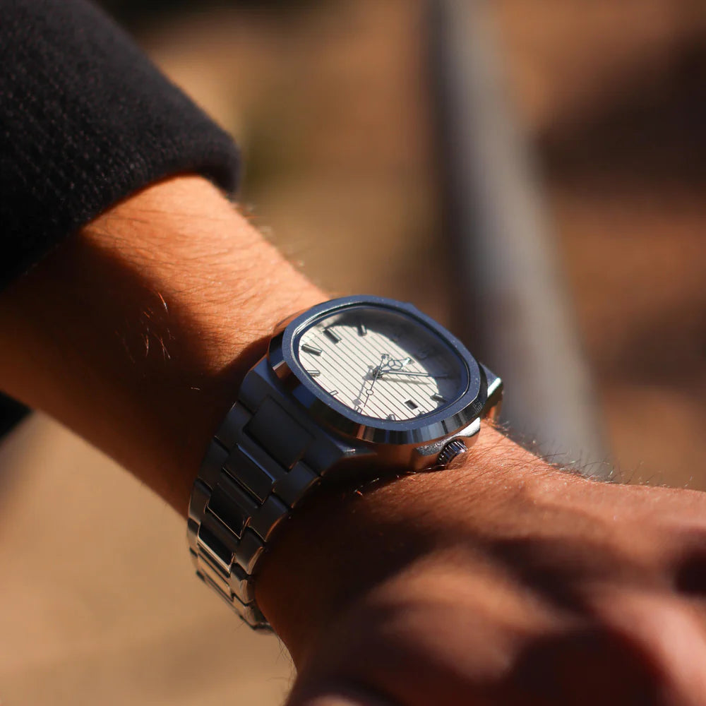 Montre Prestige Acier – Élégance Intemporelle